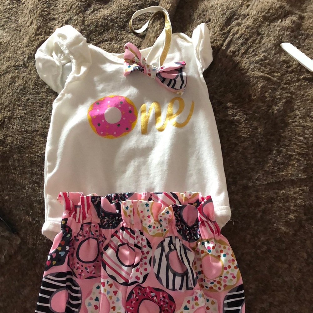 First birthday outfit.